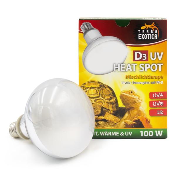 Terra Exotica D3 UV Heat Spot - 100 Watt